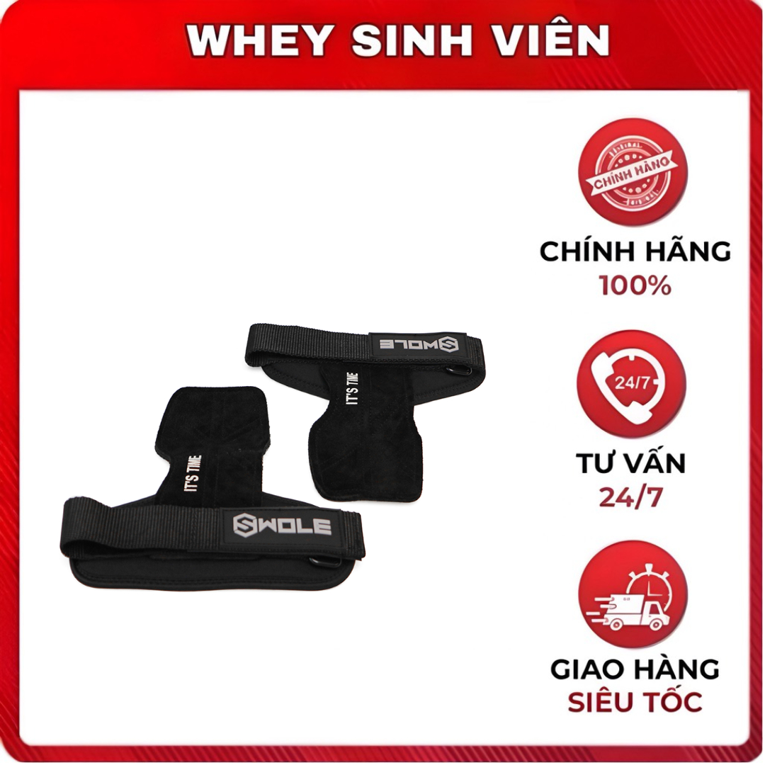 Găng tay trợ lực SWOLE Pro Lifting Grips 