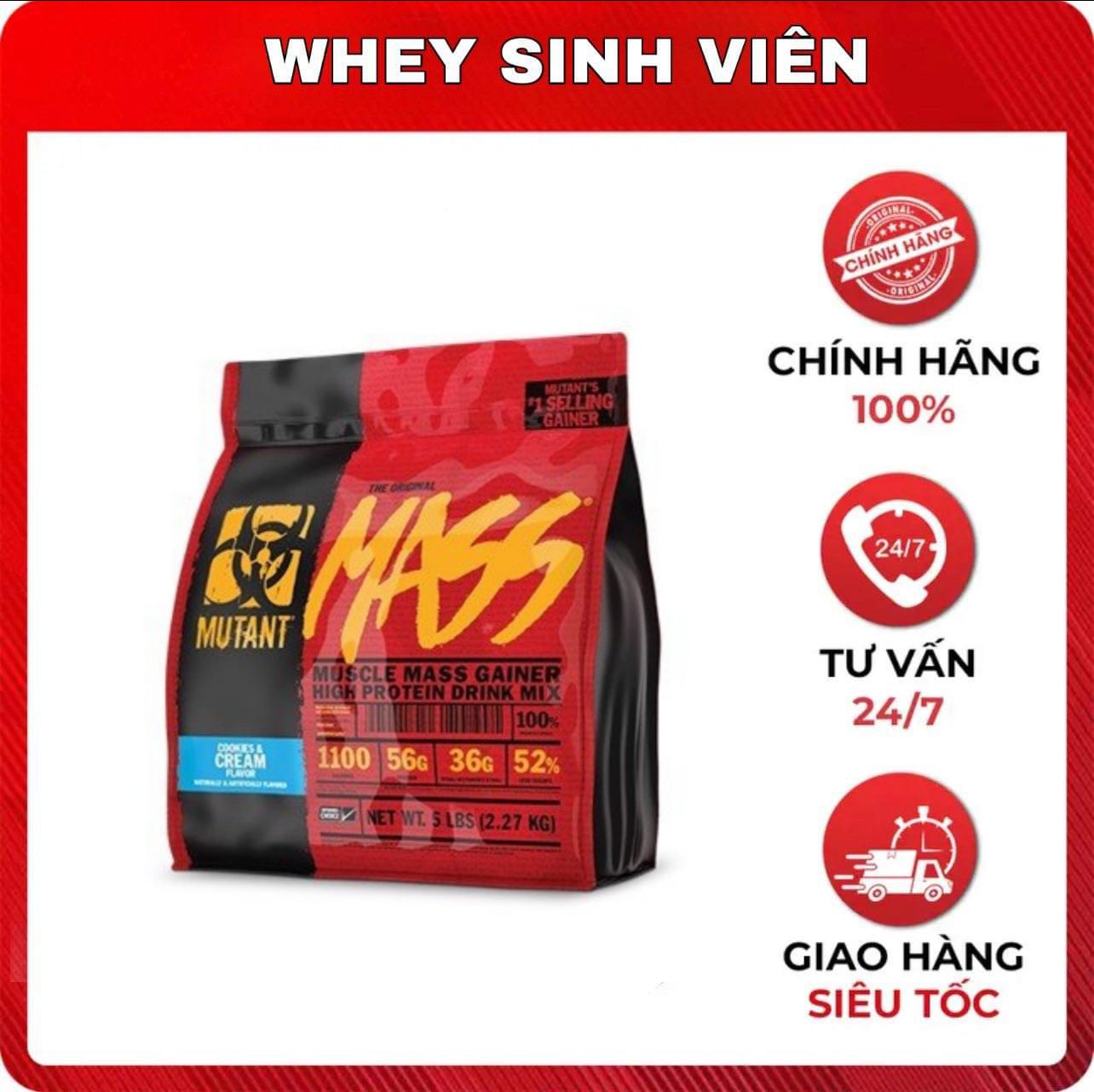 Mutant Mass - 2,27kg  