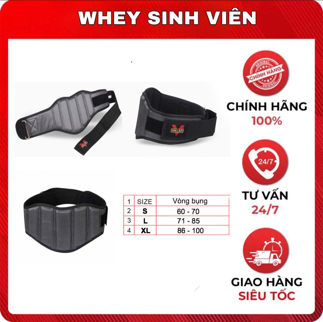Đai Valeo Lục Giác 