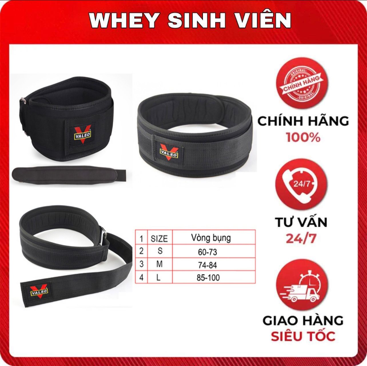 Valeo Đai Vải 
