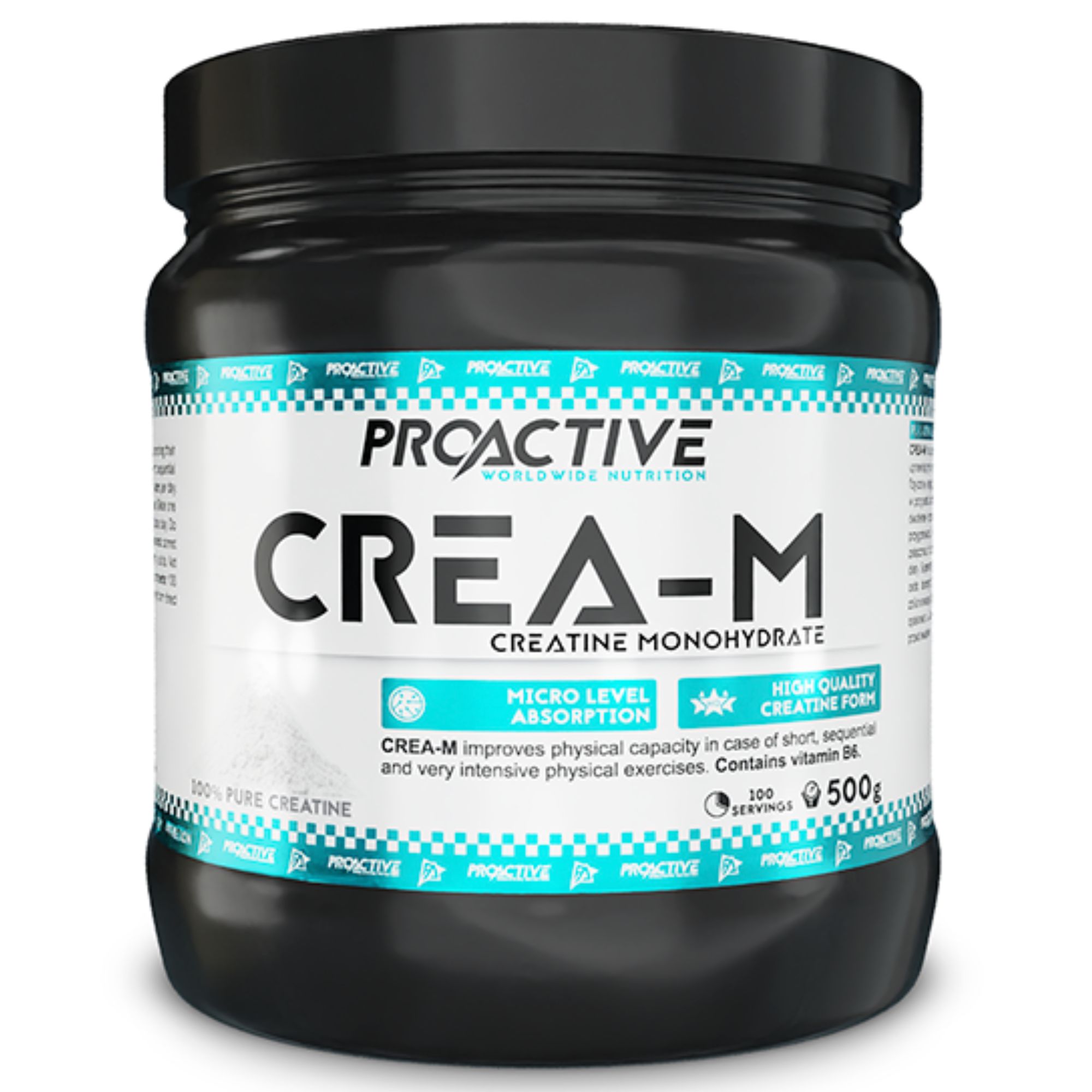 Proactive Crea-M Creatine Monohydrate - 500mg 