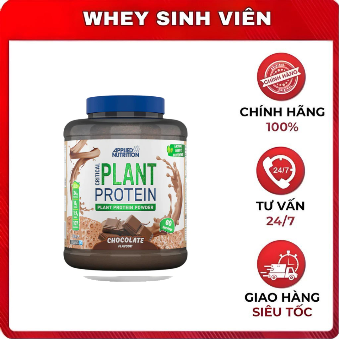 Applied Nutrition Critical Plant Protein - 1.8 Kg 