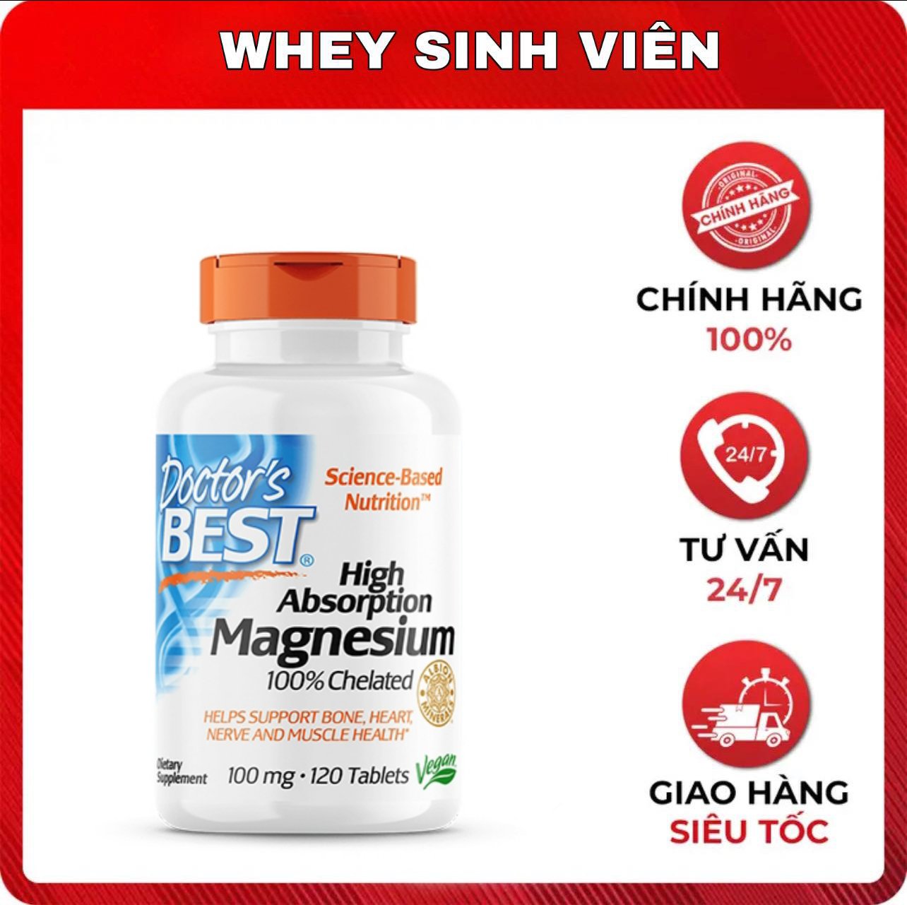 Doctor’s Best Magnesium 