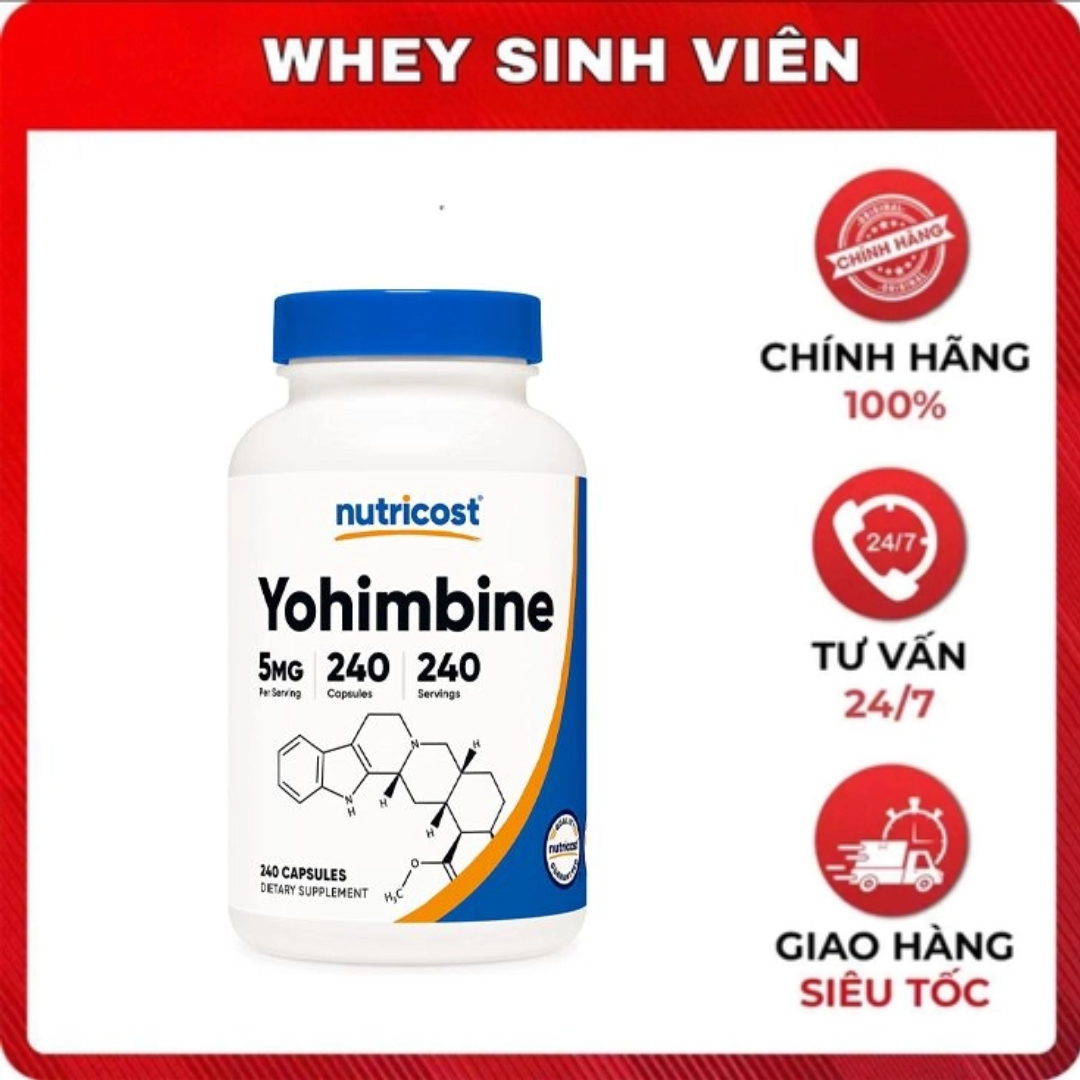 Nutricost Yohimbine 5mg 