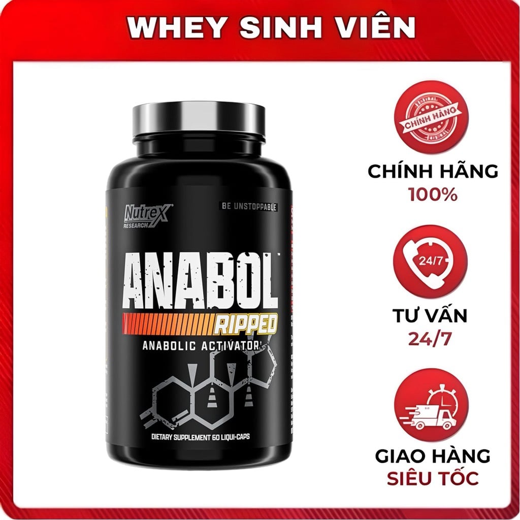 Nutrex Anabol Ripped - 60 viên 